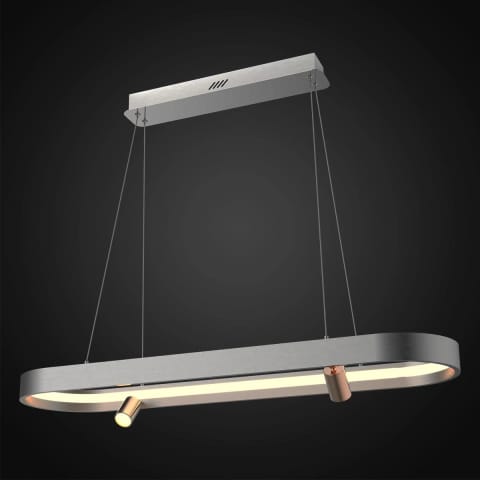 ⁨LED pendant lamp Spectra No.4 Altavola Design (Light color slightly warm, Direction of incidence of light down, Gold color, Dimmable no)⁩ at Wasserman.eu