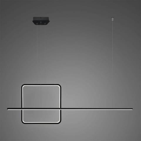 Lampa wisząca Linea No.5 A 40cm czarna 4k ściemnialna (Barwa światła barwa dzienna, Kolor Czarny, Możliwość ściemniania tak) w sklepie Wasserman.eu