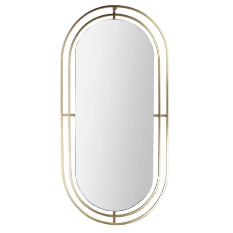 ⁨Avec mirror golden oval⁩ at Wasserman.eu