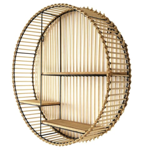 ⁨Shelf Bali boho round hanging⁩ at Wasserman.eu