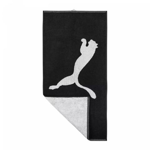 ⁨Ręcznik Puma 70x140 Team Towel Large 054552 (kolor czarno-biały)⁩ w sklepie Wasserman.eu