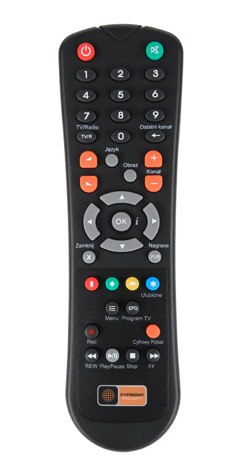 ⁨Remote control for Polsat HD2000⁩ at Wasserman.eu