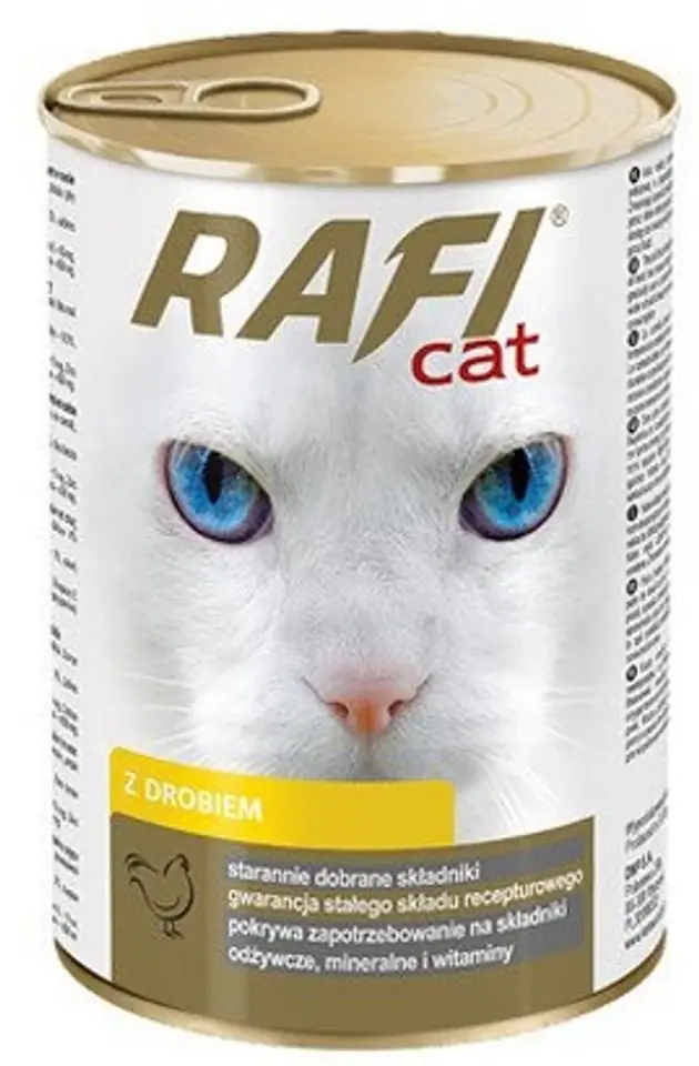 ⁨DOLINA NOTECI Rafi Cat with poultry - wet cat food - 415g⁩ at Wasserman.eu