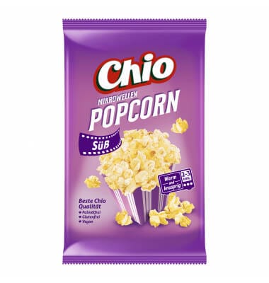 ⁨Chio Popcorn do Mikrofali Słodki 100 g⁩ w sklepie Wasserman.eu