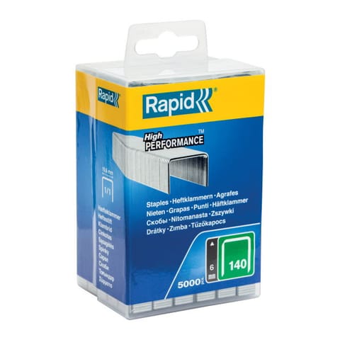 ⁨Staples Rapid flat wire No. 140 (6 mm) - pack of 5000 pcs.⁩ at Wasserman.eu