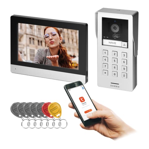 ⁨2-wire video intercom ORNO OR-VID-MA-1080/B⁩ at Wasserman.eu