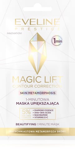 ⁨EVELINE Magic Lift Contour Correction 1-Minutowa Maska upiększająca 7 ml⁩ w sklepie Wasserman.eu