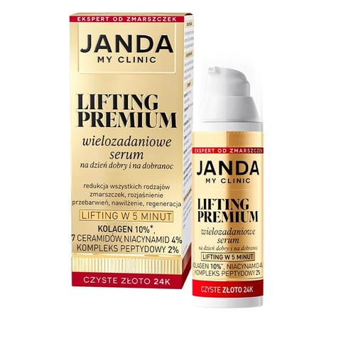 ⁨JANDA My Clinic Lifting Premium Wielozadaniowe Serum na dzień dobry i na dobranoc 30 ml⁩ w sklepie Wasserman.eu