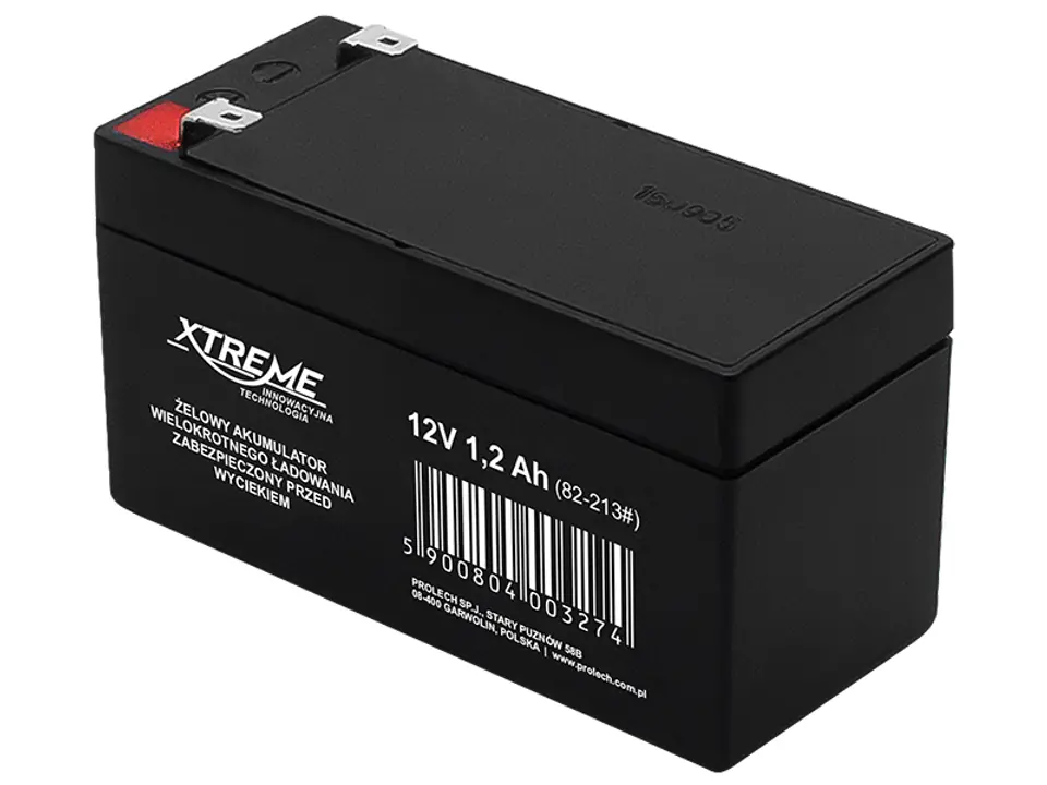 ⁨Gel battery 12V 1.2Ah XTREME⁩ at Wasserman.eu