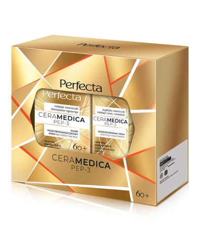 PERFECTA Zestaw prezentowy Ceramedica PEP-3 (krem 60+ na dzień i noc + krem pod oczy i na powieki) w sklepie Wasserman.eu