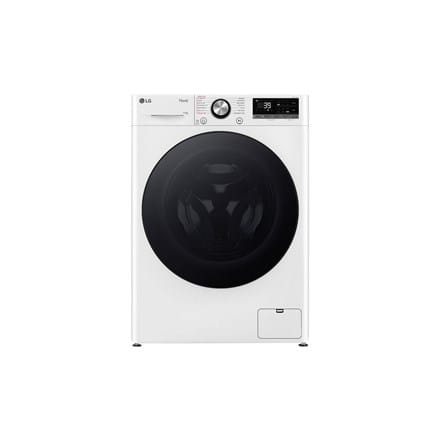 ⁨LG | Washing Machine | F4WR711S2W | Energy efficiency class A - 10% | Front loading | Washing capacity 11 kg | 1400 RPM | Depth 55.5 cm | Width 60 cm | Display | LED | Steam function | Direct drive | Wi-Fi | White⁩ at Wasserman.eu