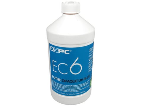 ⁨XSPC EC6 Coolant, 1 litre - opaque blue, UV⁩ at Wasserman.eu