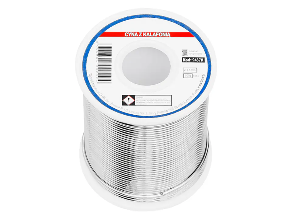 9437# Cyna 1,50/500g sn60pb40 w sklepie Wasserman.eu