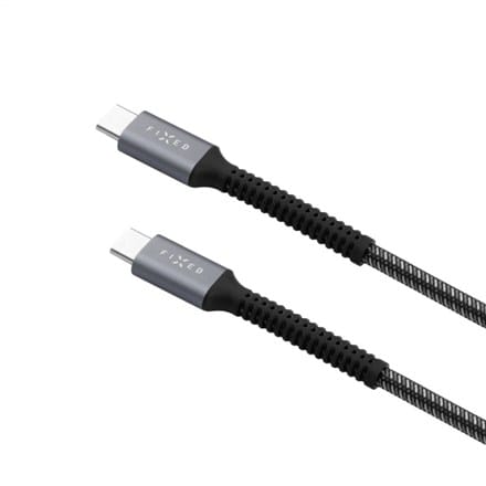 ⁨Fixed | Armor Cable USB-C/USB-C, 2 m, 240W | FIXDA-CC2-GR⁩ at Wasserman.eu