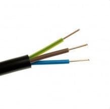 Przewód elektryczny ziemny drut YKY 0,6/1kV 3x1,5mm2 CZARNY ELEKTROKABEL 100m w sklepie Wasserman.eu