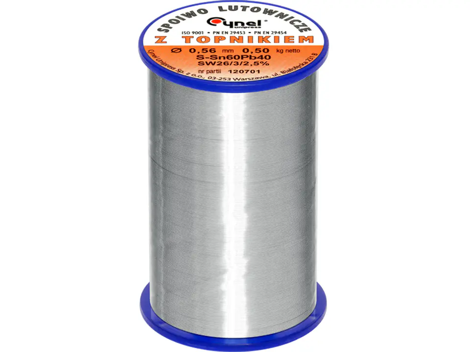 ⁨0.5 kg Tin 0,56/500g/binder LC60-SW26 (1PH)⁩ at Wasserman.eu