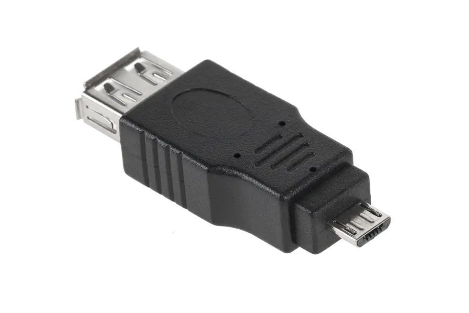 ⁨USB 2.0 socket A - micro plug 5pin⁩ at Wasserman.eu