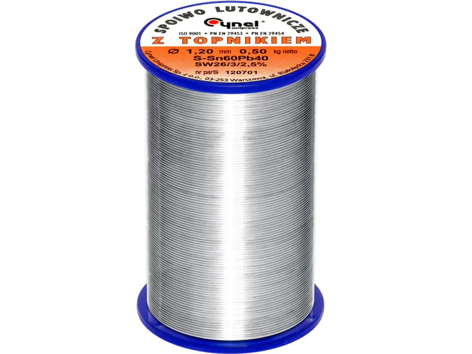 9407# Cyna 1,20/500g/spoiwo lc60-sw26 cynel w sklepie Wasserman.eu