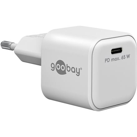 ⁨Goobay 65370 USB-C USB-C TM Podwójna szybka ładowarka (36 W), biała | Goobay | Podwójna szybka ładowarka 5370 USB-C USB-C TM (36 W)⁩ w sklepie Wasserman.eu