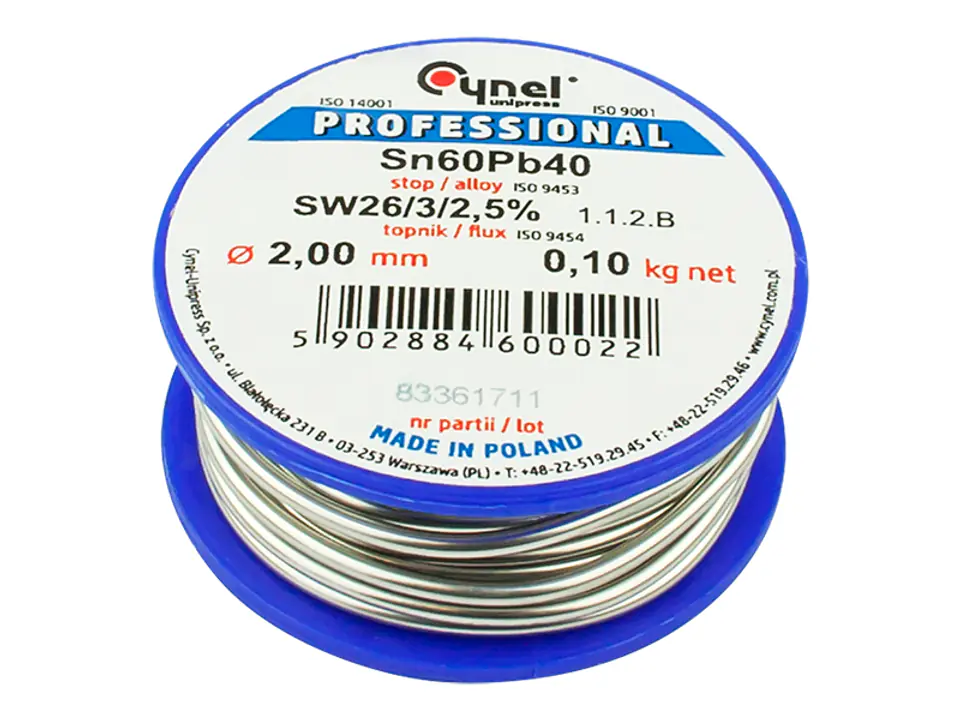 9643# Zinn 2,00/100g/Bindemittel LC60-FSW26 im Wasserman.eu