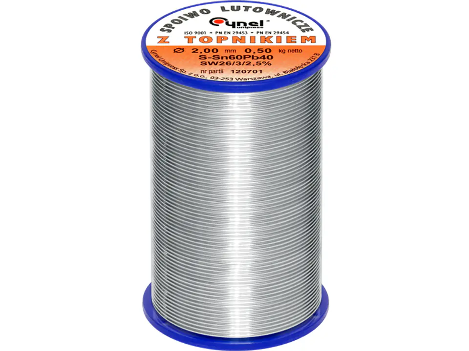 Cyna 2,00/500g/spoiwo LC60-SW26 w sklepie Wasserman.eu