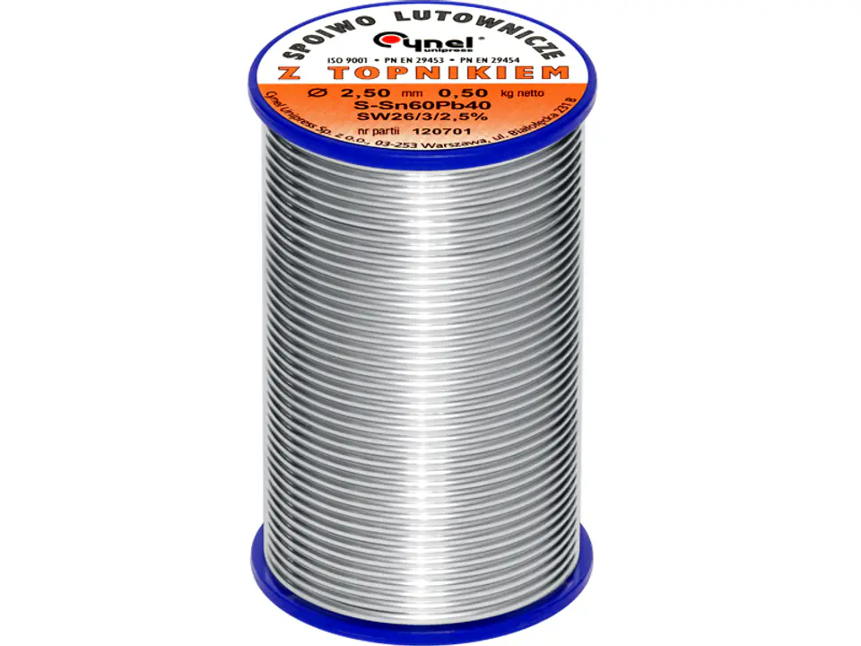 9639# Cyna 2,50/500g/spoiwo lc60-sw26 cynel w sklepie Wasserman.eu