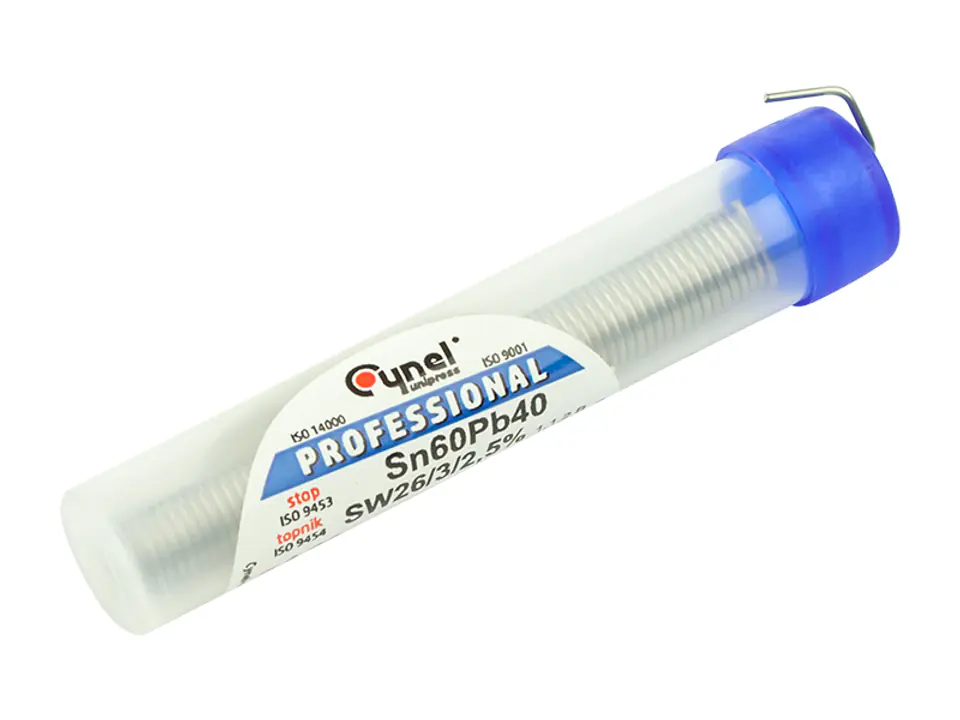 Cyna lutownicza w fiolce (1 mm, 10 g) w sklepie Wasserman.eu