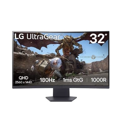 ⁨MONITOR LCD 32" VA/32GS60QC-B LG⁩ w sklepie Wasserman.eu