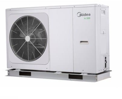 ⁨Pompa ciepła Midea M-Thermal 12kW typu Monoblok, 3-fazowa R32⁩ w sklepie Wasserman.eu