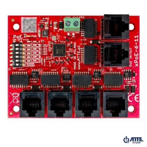 SWITCH 5-PORTOWY POE ATTE xPoE-6-11-OF at Wasserman.eu