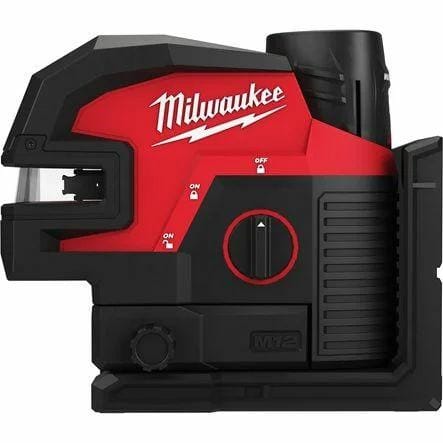 ⁨MILWAUKEE. 4-POINT CROSS LINE LASER M12CLL4P-0C⁩ at Wasserman.eu