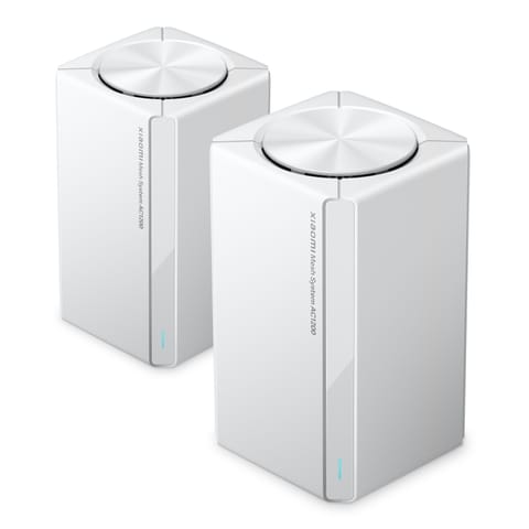 ⁨Xiaomi Mesh System | AC1200 EU (2-pack) | 802.11ac | 867 Mbit/s | 10/100/1000 Mbit/s | Ethernet LAN (RJ-45) ports 2 | Mesh Support Yes | MU-MiMO No | No mobile broadband | Antenna type Internal⁩ at Wasserman.eu