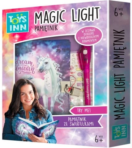 ⁨Diary Magic Light Unicorn⁩ at Wasserman.eu