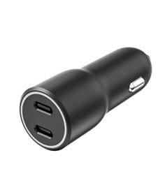 ⁨Car charger 2xUSB C 45W Power Delivery⁩ at Wasserman.eu