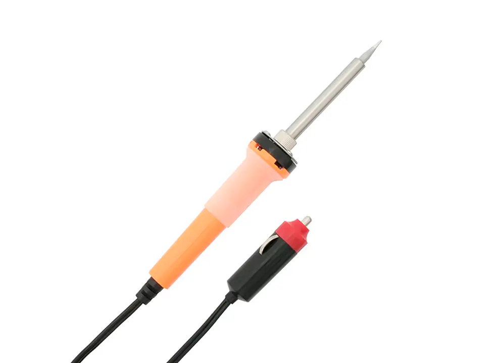 ⁨Soldering iron 30W / 12V with tue cigarette lighter⁩ at Wasserman.eu