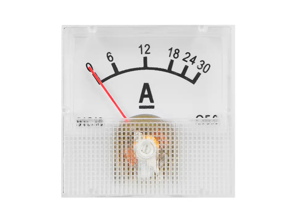 ⁨Meter analog.amper.kw.mini30A+shunt⁩ at Wasserman.eu