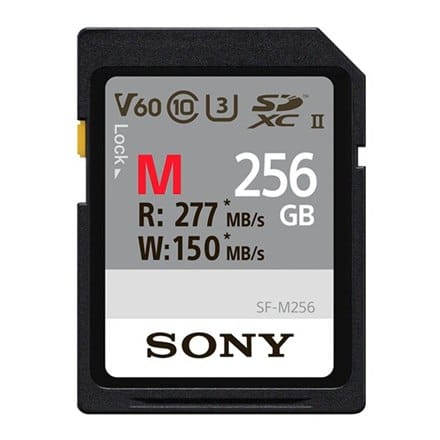 ⁨Atminties kortelė Sony SDXC Professional 256GB Class 10 UHS-II Sony | SF-M Series UHS-II SDXC Memory Card | SFG2M | 256 GB | SDX⁩ w sklepie Wasserman.eu