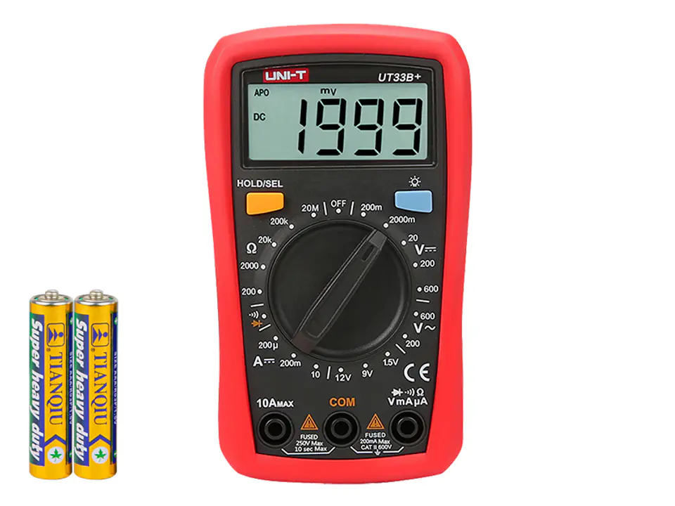 ⁨UT33B+ UNI-T meter⁩ at Wasserman.eu