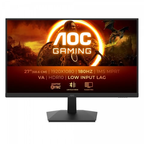 ⁨Monitor AOC C27G4ZXU (27" /Fast VA /240Hz /1920 x 1080 /Czarny)⁩ w sklepie Wasserman.eu