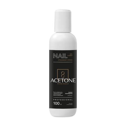 ⁨OCHO NAILS Aceton truskawkowy 100 ml⁩ w sklepie Wasserman.eu