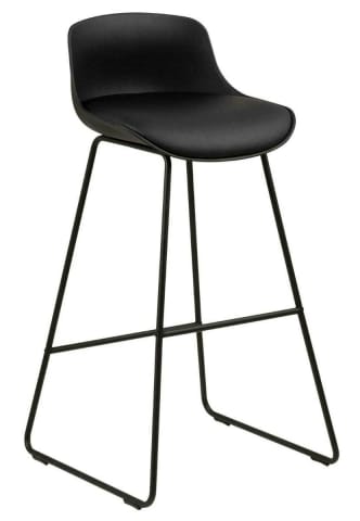 ⁨Bar stool TINA black⁩ at Wasserman.eu