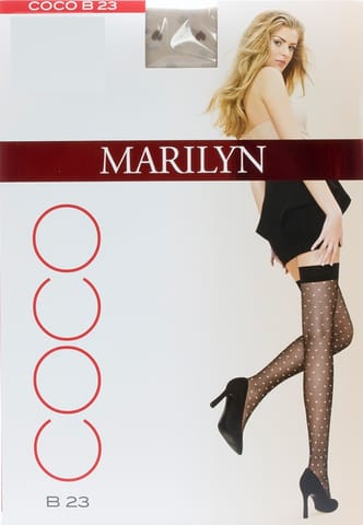 ⁨POŃCZOCHY MARILYN COCO B23 20 (kolor tabaco, rozmiar 1/2)⁩ w sklepie Wasserman.eu