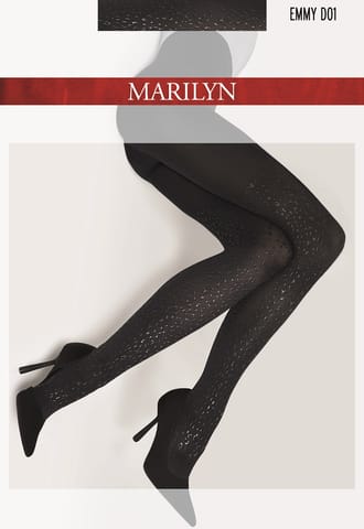 ⁨RAJSTOPY MARILYN EMMY D01 (kolor black, rozmiar 5)⁩ w sklepie Wasserman.eu