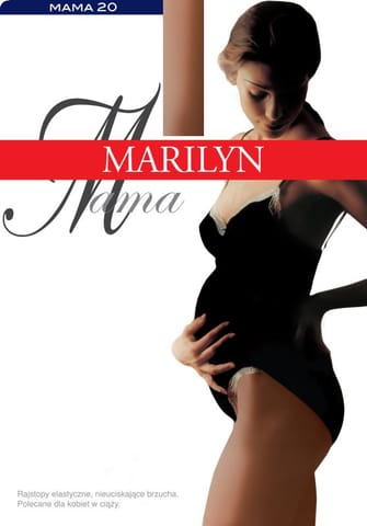 ⁨RAJSTOPY MARILYN MAMA 20 (kolor szary, rozmiar 2)⁩ w sklepie Wasserman.eu