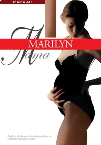 ⁨RAJSTOPY MARILYN MAMA 40 (kolor Nero, rozmiar 2)⁩ w sklepie Wasserman.eu