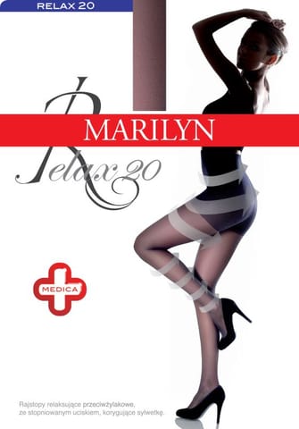 ⁨RAJSTOPY MARILYN RELAX 20 (kolor visone, rozmiar 2)⁩ w sklepie Wasserman.eu