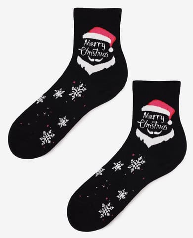 ⁨SKARPETY MARILYN CHRISTMASS HAT (kolor czarny, rozmiar 36-40)⁩ w sklepie Wasserman.eu