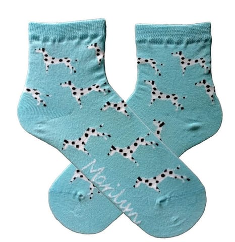 ⁨SKARPETY MARILYN DALMATIAN (kolor niebieski, rozmiar 36-40)⁩ w sklepie Wasserman.eu