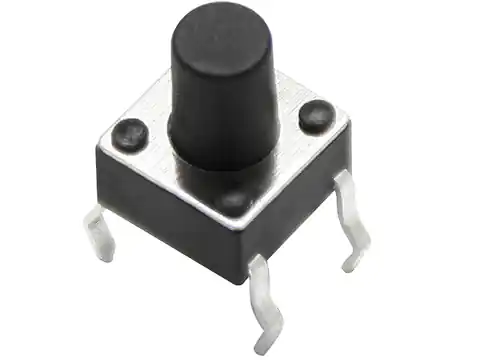 ⁨0499# Przełącznik tact switch  6x6 h=6.0mm (⁩ w sklepie Wasserman.eu