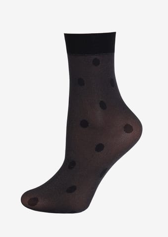 ⁨SKARPETY MARILYN FORTE SHINE DOTS (kolor Grey, rozmiar uniwersalny)⁩ w sklepie Wasserman.eu